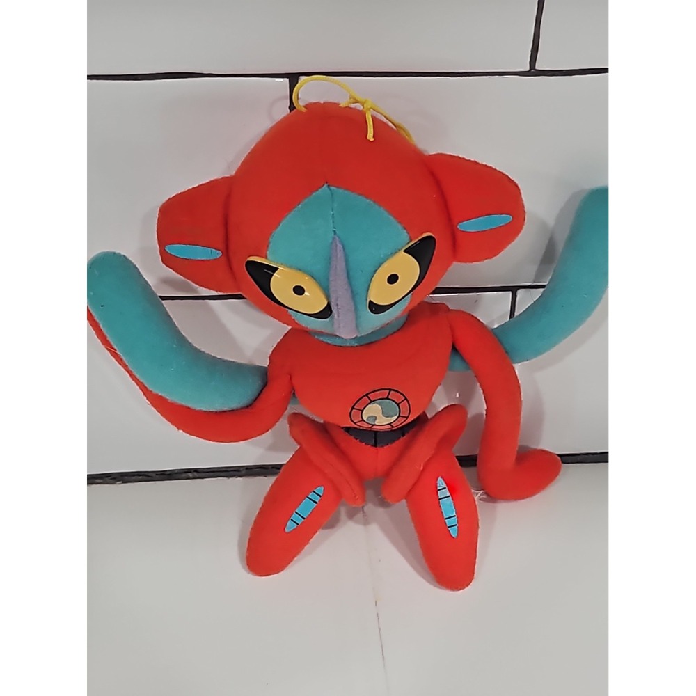 RARE Deoxys Pokemon Banpresto 2004 Movie 5" Japan Plush pokedoll